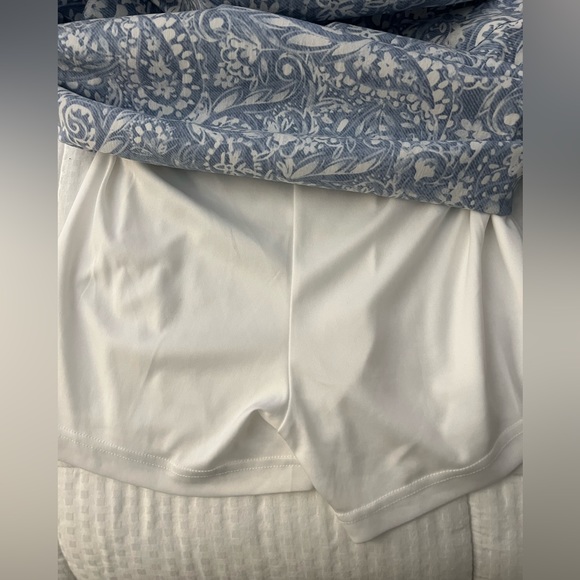 Women’s skirt. Shorts underneath. Size small. Westport blue and white. EUC - Picture 7 of 7
